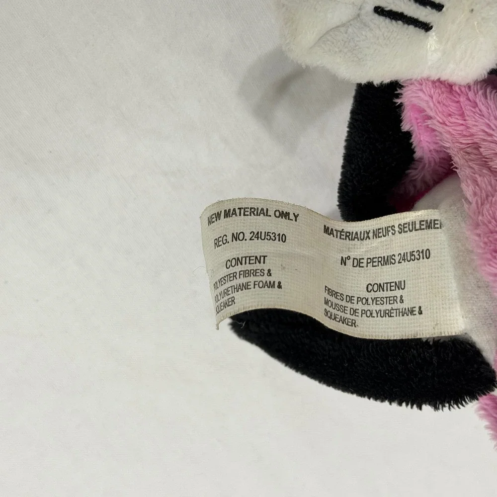 Disney Minnie Mouse‎ Plush Toy Kids OS Pink Excellent Squeaker Stuffed Animal